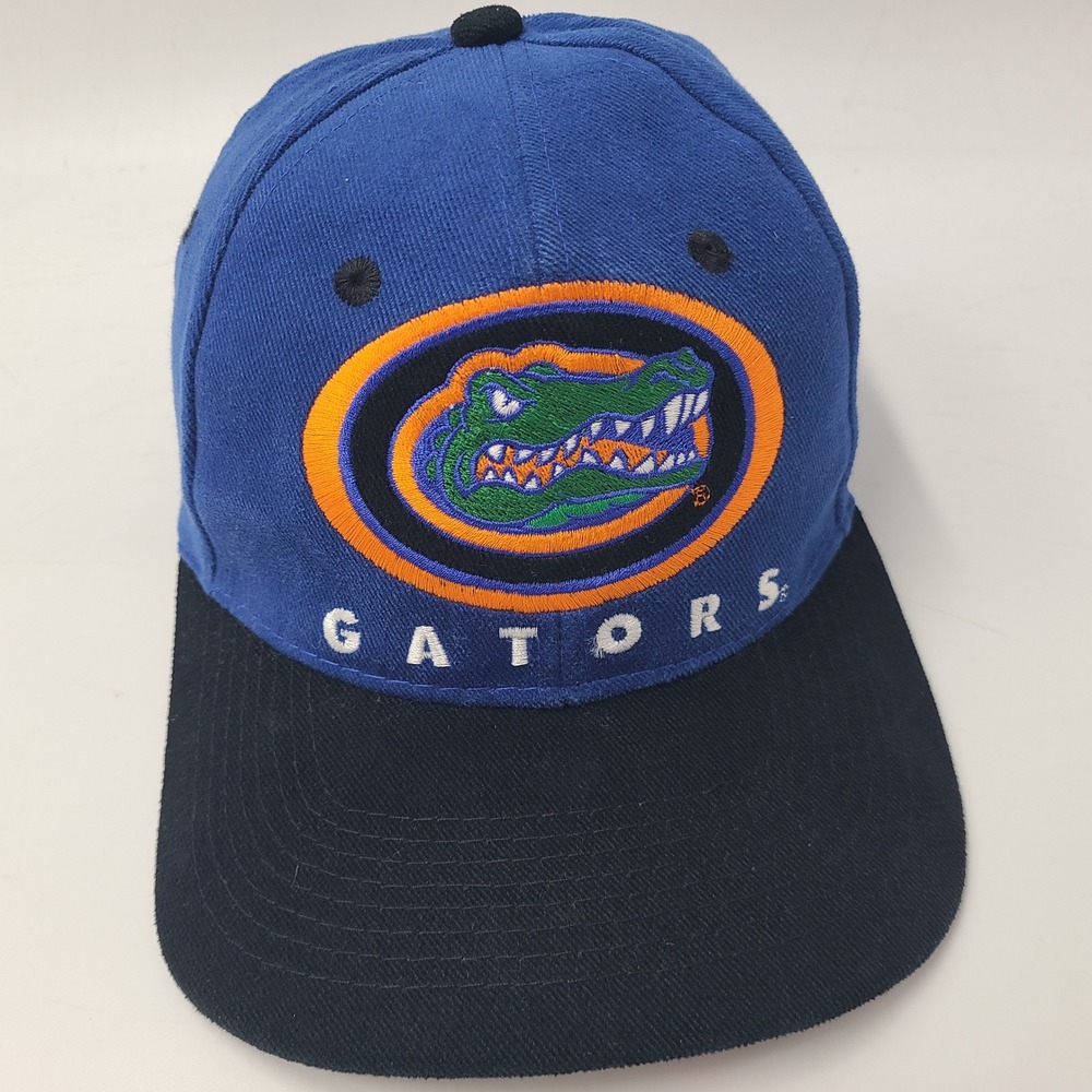 Vintage Florida Gators Hat Snapback Drew Pearson Blue Black NCAA‎ University Men